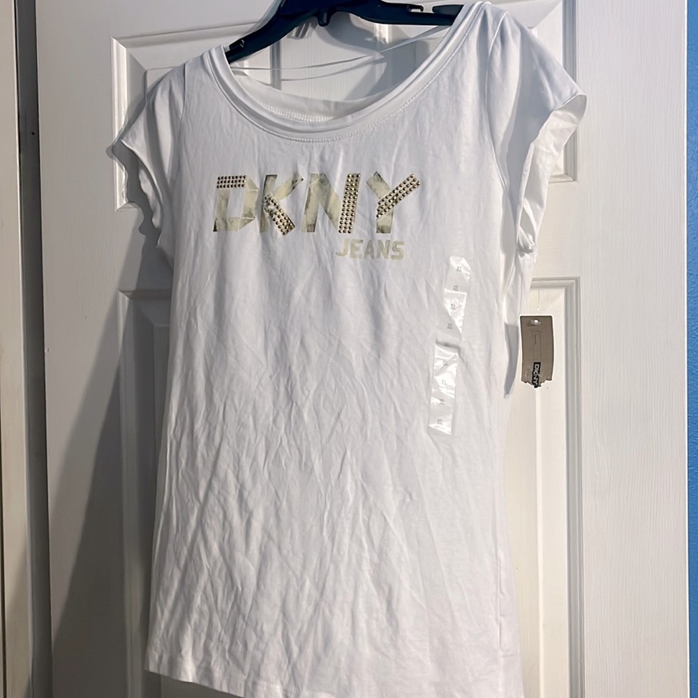 DKNY - white tee - XL
